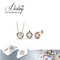 Destiny Jewellery Especially Crystal From Swarovski Set Pendant Ring and Earrings